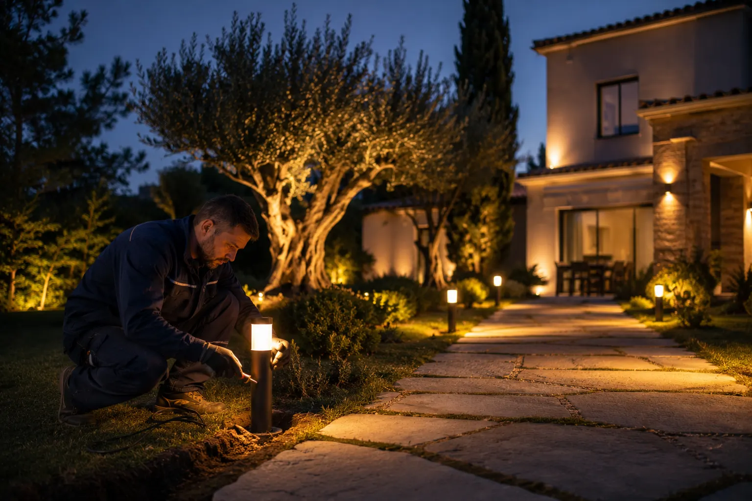 Iluminação de Jardim e Exterior